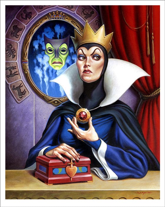 The Evil Queen Jason Edmiston poster