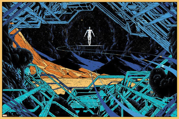 The Silver Surfer Kilian Eng poster