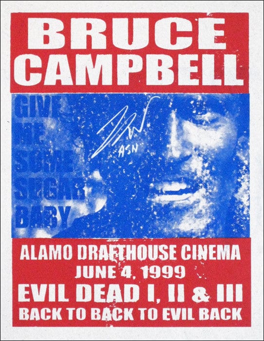 Evil Dead Trilogy Tim League poster