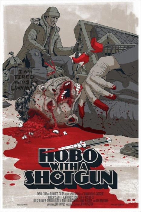 Hobo With a Shotgun Jeff Proctor poster