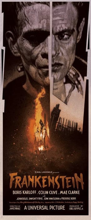 Frankenstein  Drew Struzan poster