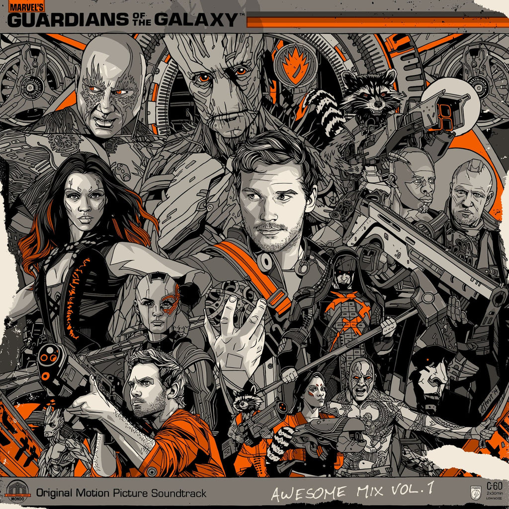 Guardians of Galaxy LP Mondo