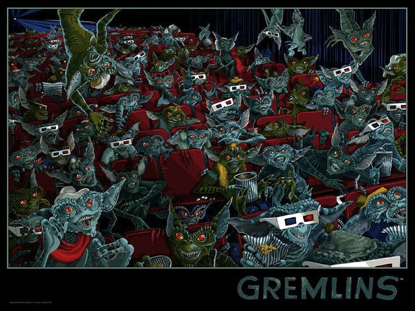 GREMLINS ポスター Amazon.com: Buyartforless Framed Gremlins 1984 - Mogwai