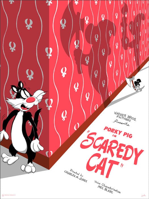 Scaredy Cat JJ Harrison poster