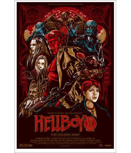 Hellboy 2 Ken Taylor poster