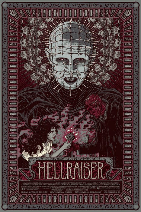 Hellraiser Variant Florian Bertmer poster