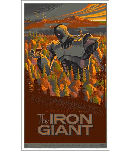 The Iron Giant  Laurent Durieux poster