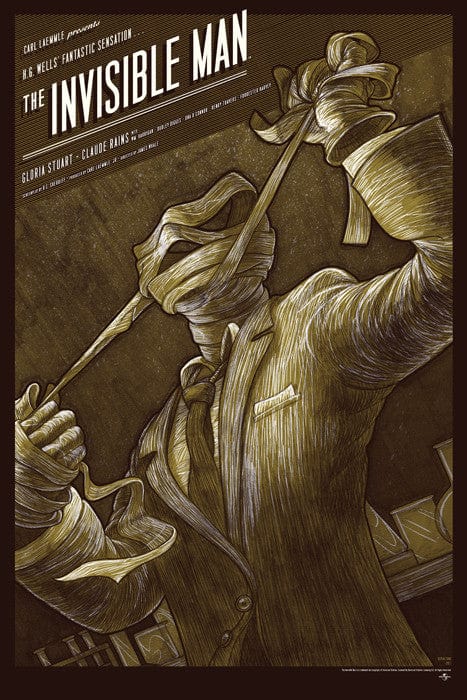 The Invisible Man (Variant) – Mondo