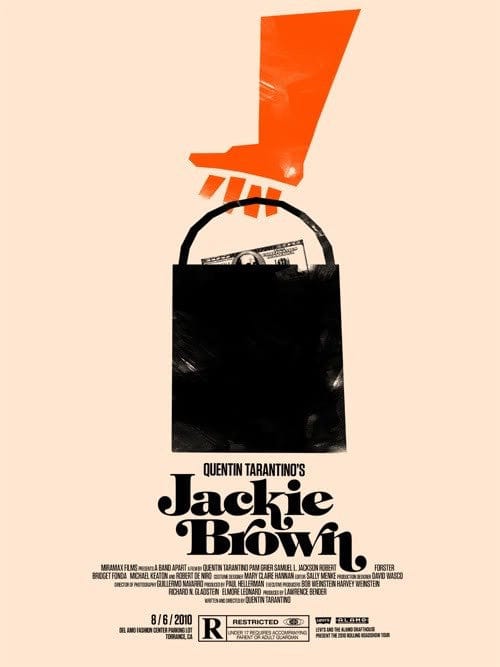 Jackie Brown Olly Moss poster
