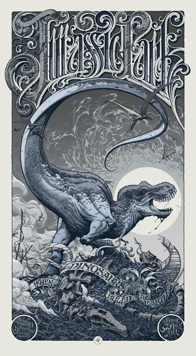 Jurassic Park   Variant Aaron Horkey poster