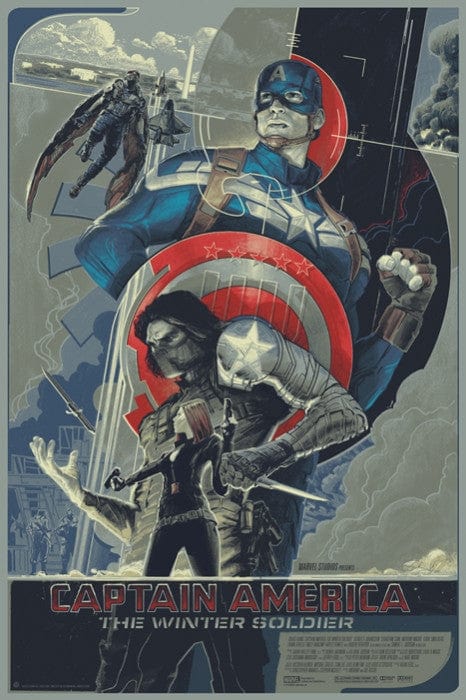Captain America The Winter Soldier Rich Kelly poster