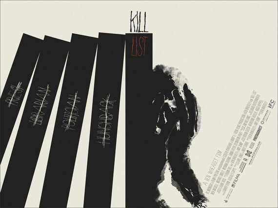 Kill List Jay Shaw poster