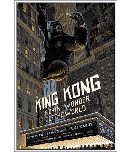King Kong  Laurent Durieux poster