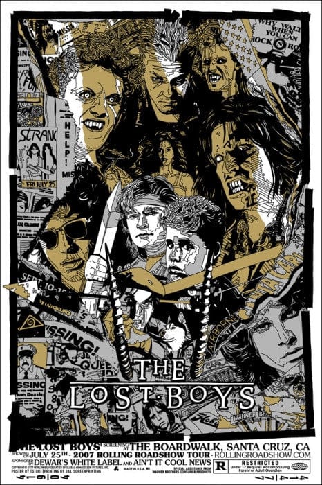 The Lost Boys Tyler Stout poster