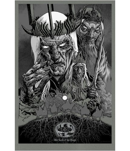 Servants of Sauron   Variant Mike Sutfin poster