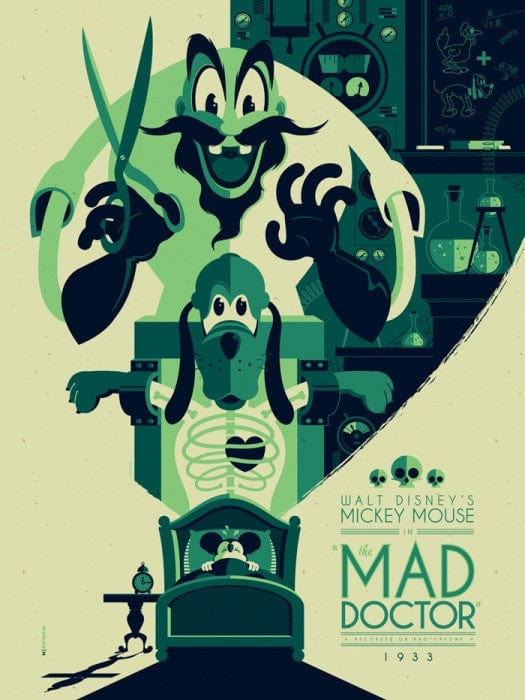 The Mad Doctor Tom Whalen poster