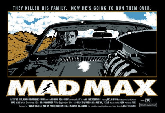 Mad Max Billy Perkins poster