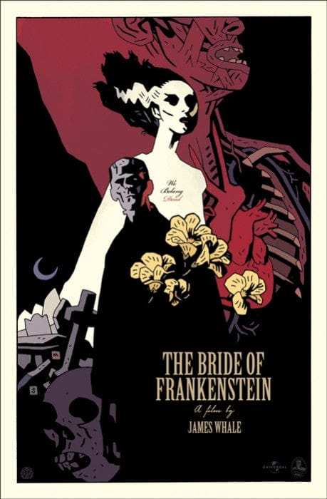 The Bride of Frankenstein   Mignola Mike Mignola poster