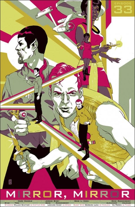 Star Trek Mirror Mirror Tomer Hanuka poster