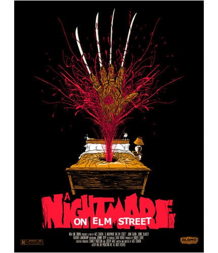 Nightmare on Elm Street Alex Pardee poster