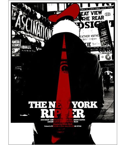 The New York Ripper Jay Shaw poster