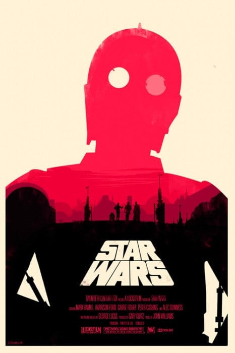 Star Wars Olly Moss poster