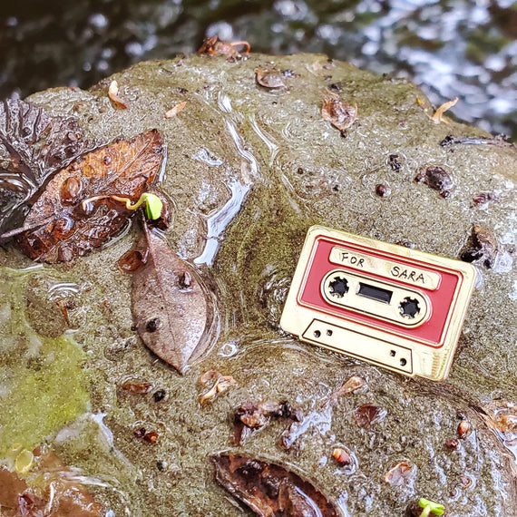 Over the Garden Wall – The Cassette Enamel Pin