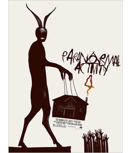Paranormal Activity 4   Variant Jay Shaw poster