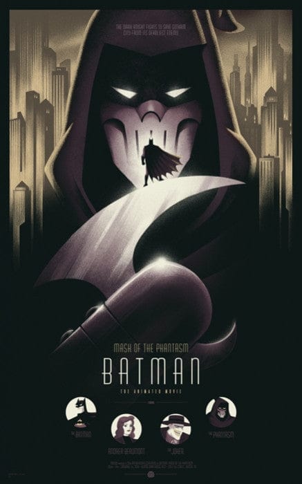 Batman Mask of the Phantasm Variant Phantom City Creative poster