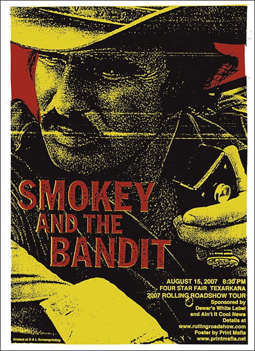 Smokey And The Bandit Print Mafia poster