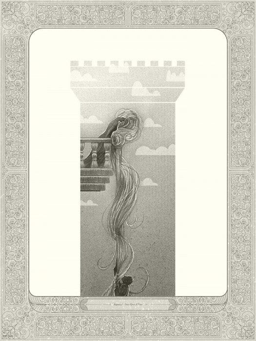 Once Upon A Time Rapunzel Kevin Tong poster