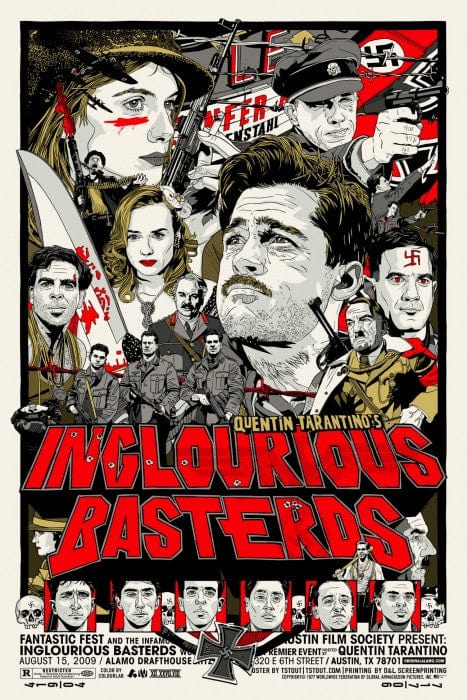 Inglourious Basterds Tyler Stout poster
