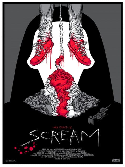 Scream Alex Pardee poster