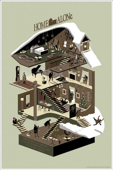 Home Alone Adam Simpson poster