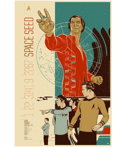 Space Seed Martin Ansin poster