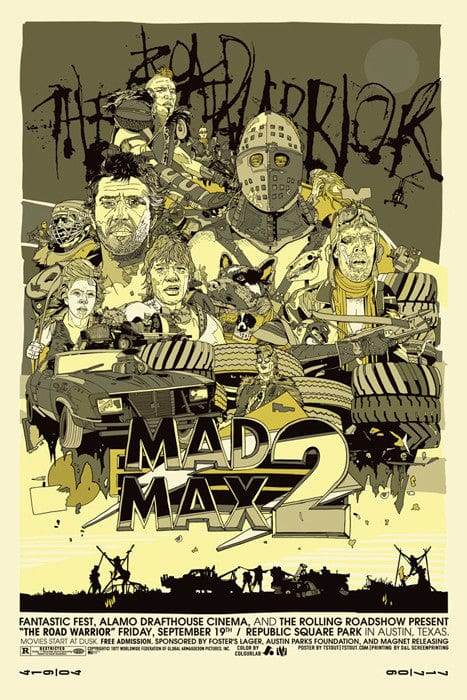 Mad Max 2   Variant Tyler Stout poster