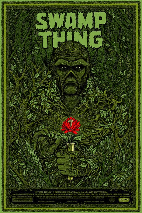 Swamp Thing Florian Bertmer poster