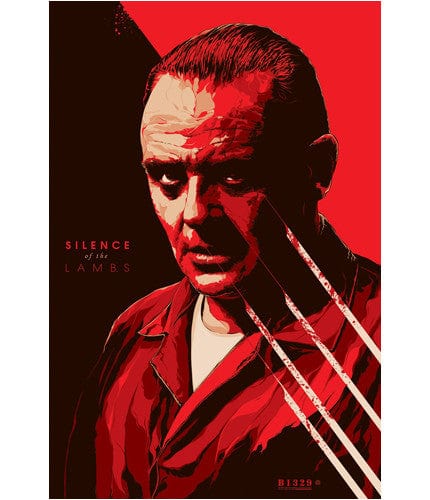 Silence of the Lambs-Ken Taylor-poster