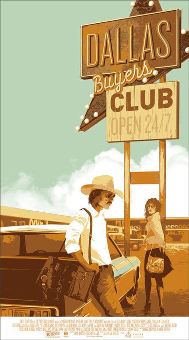 Dallas Buyers Club Matt Taylor poster