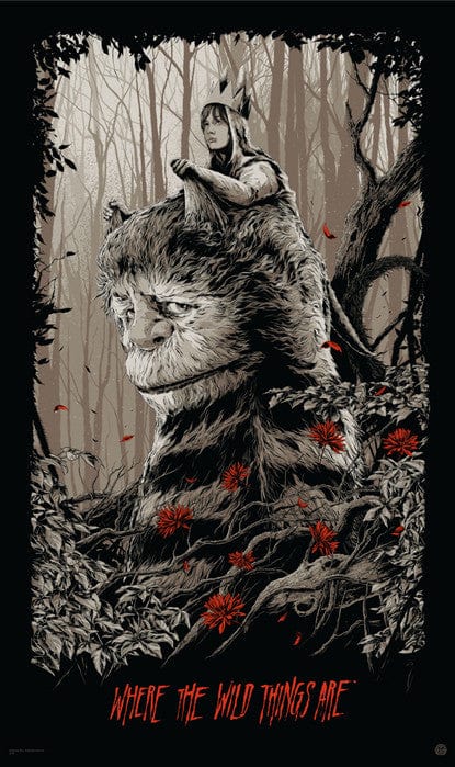 Where the Wild Things Are Variant Ken Taylor poster