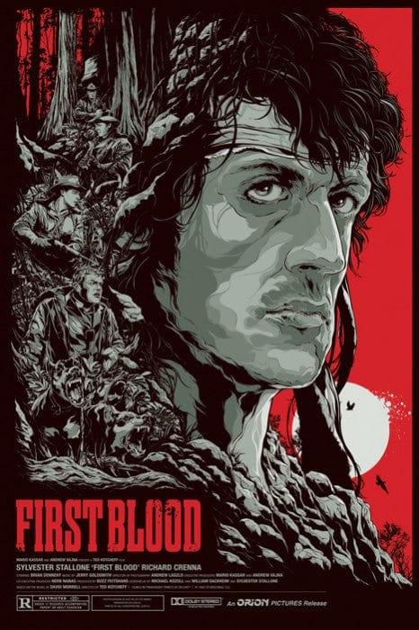 First Blood - Variant-Ken Taylor-poster