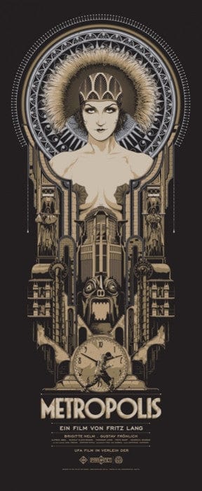 Metropolis - Variant-Ken Taylor-poster