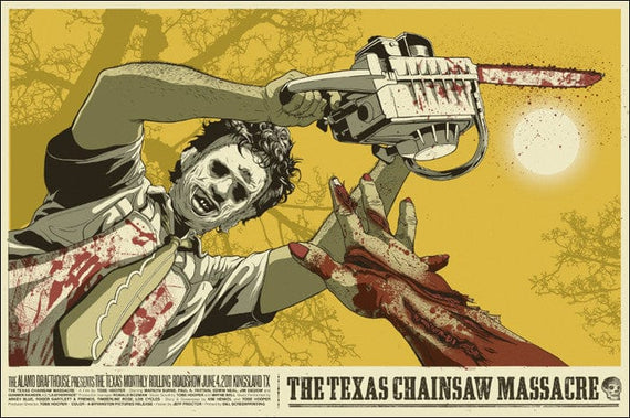 Texas Chainsaw Massacre Jeff Proctor poster