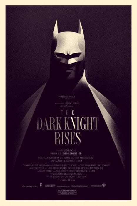 The Dark Knight Rises - Variant-Olly Moss-poster