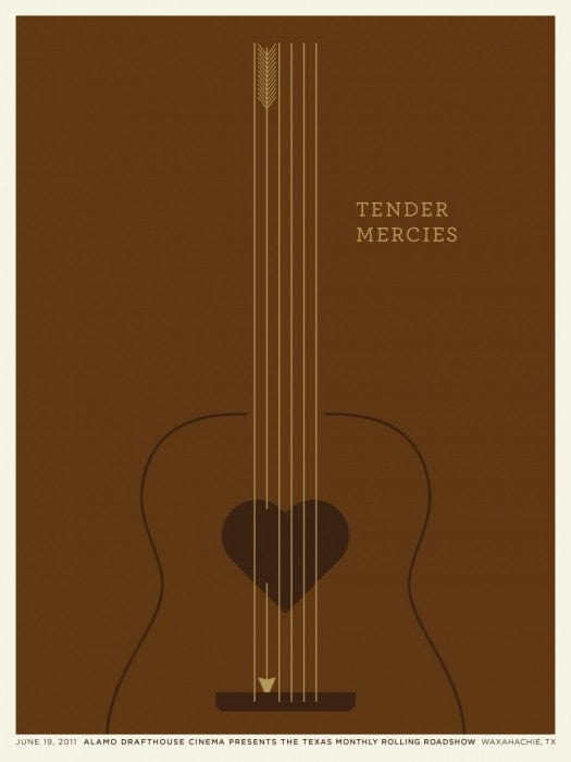 Tender Mercies Jason Munn poster