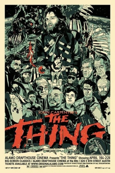 The Thing Tyler Stout poster