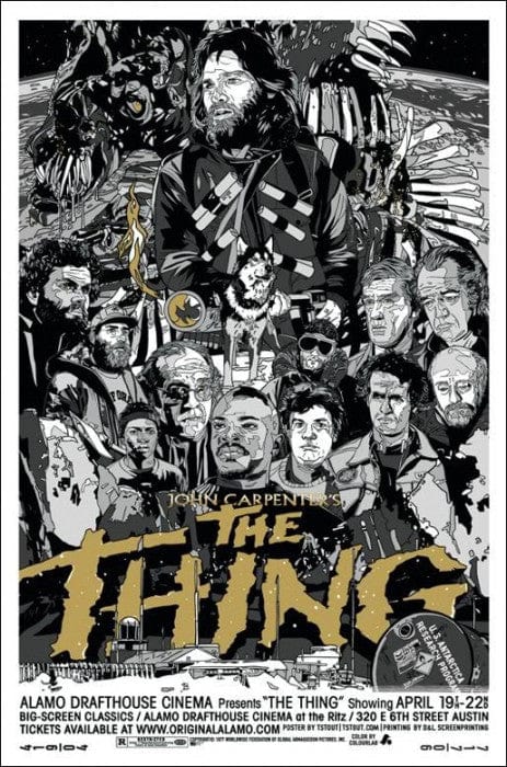 The Thing  Variant Tyler Stout poster