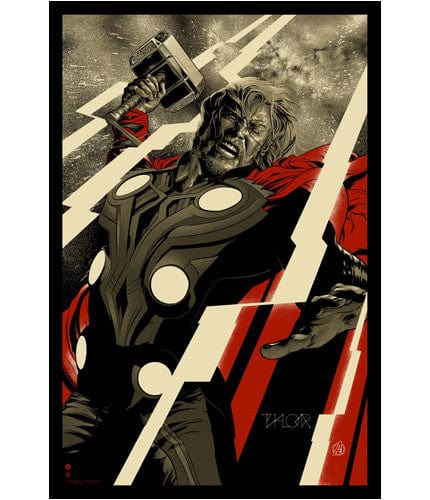 The Avengers Thor Martin Ansin poster