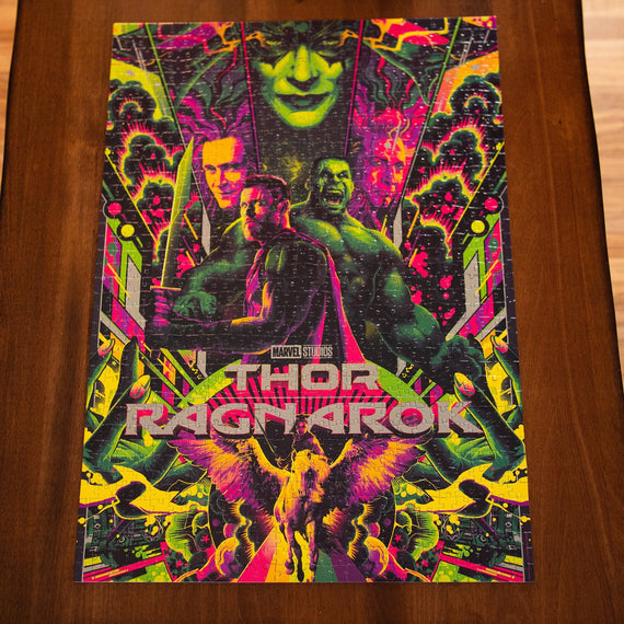 Thor Record of Ragnarok' Poster, picture, metal print, paint by