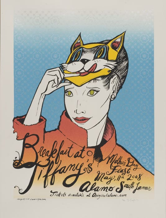 Breakfast at Tiffany's 手描きアート Breakfast At Tiffany's - Limited Edition Print - Shop Britto